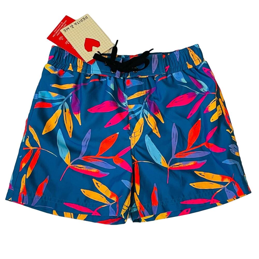 NWT Pepita & Me Size 18-24M Bright Fern Trunks
